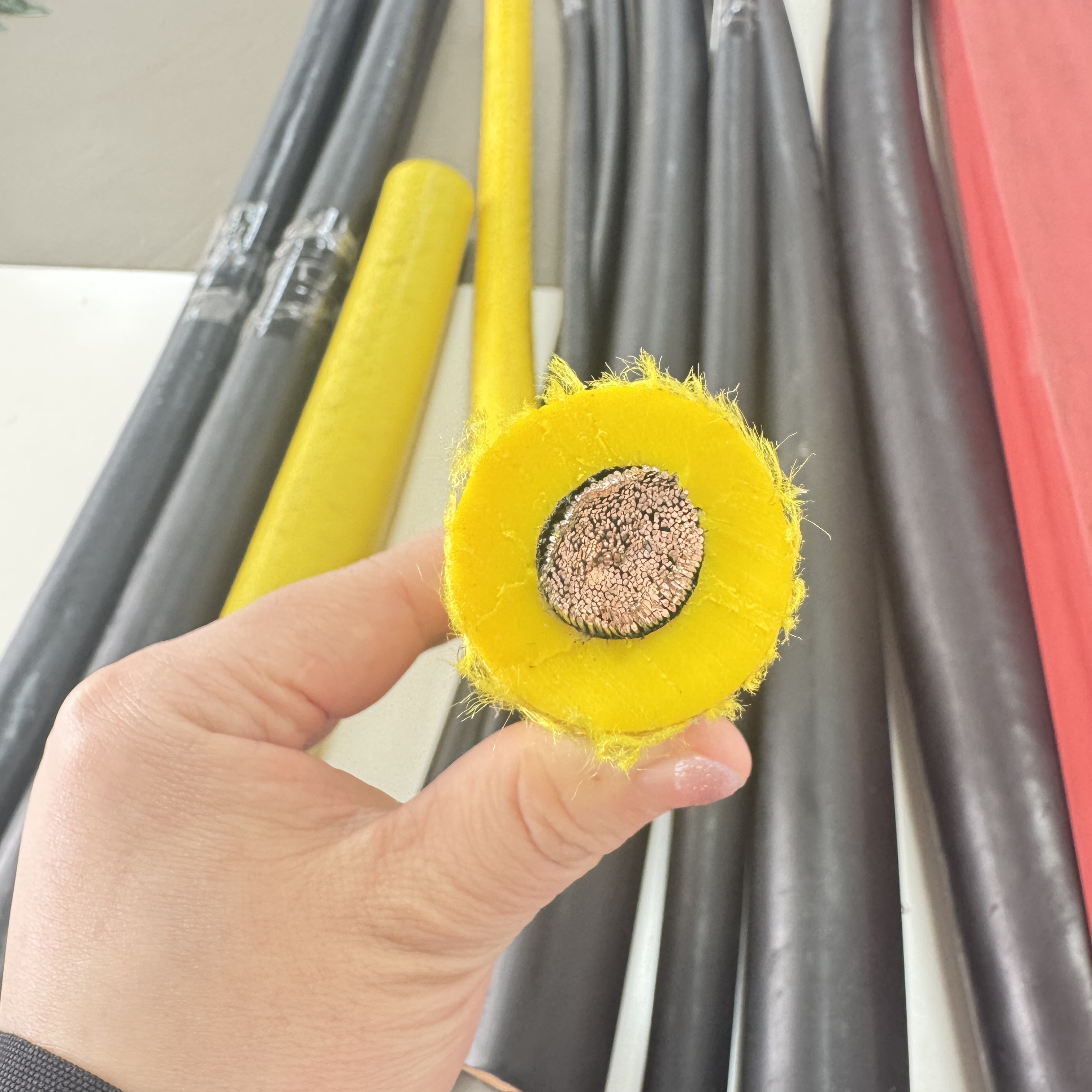 EPR insulated cable