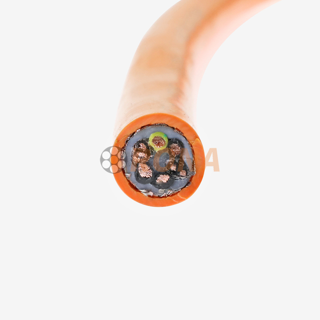 Low Voltage 300/500V 0.6/1KV HFSVS 4G1.5+2X2X0.5mm2 ChainServo Motor Cable (PVC Sheath) Shielded for Industrial Automation&Port