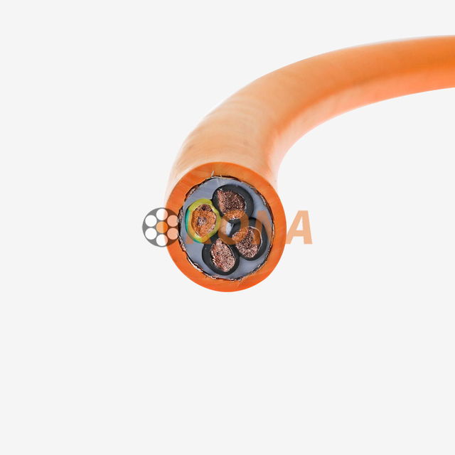Low Voltage 0.6/1KV HFMVP 4G16 Chain Power Cable (PVC Sheath) Shielded for Industrial Automation
