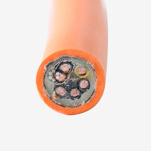 High-performance PUR Sheath Shielded Servo Motor Drag Chain Power Cable