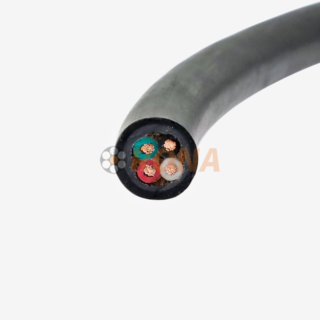 Factory FESTOON-MR power control flexible cable 4*1 Festoon cable flex cable rubber sheath for power plant 