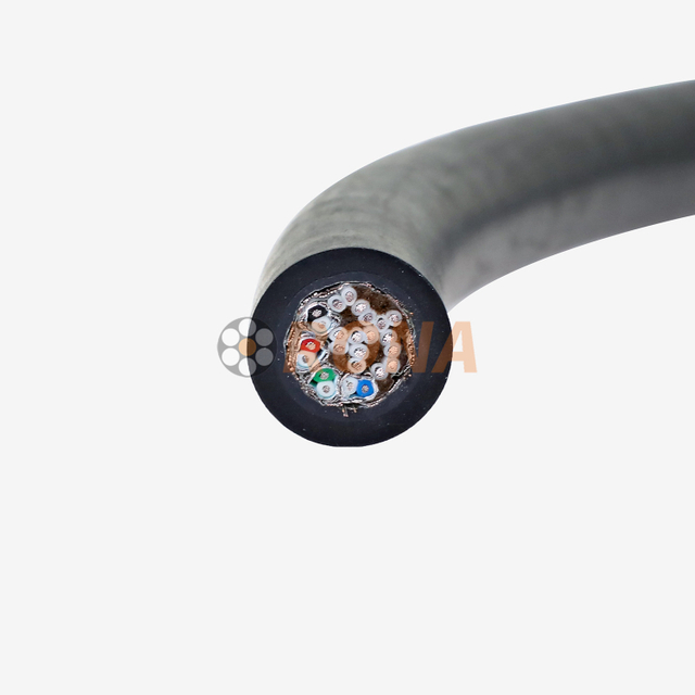 High Performance Transverse pressure-resistant watertight rubber cable for Underwater equipment