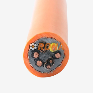 Low Voltage 300/500V 0.6/1KV HF flex Servo Motor flexible Shielded Cable (PVC Sheath) for Industrial Automation