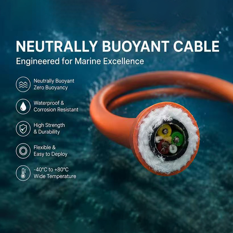 zero flotage cable